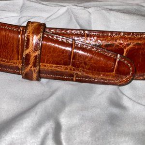 Martin Dingman Alligator Belt Strap